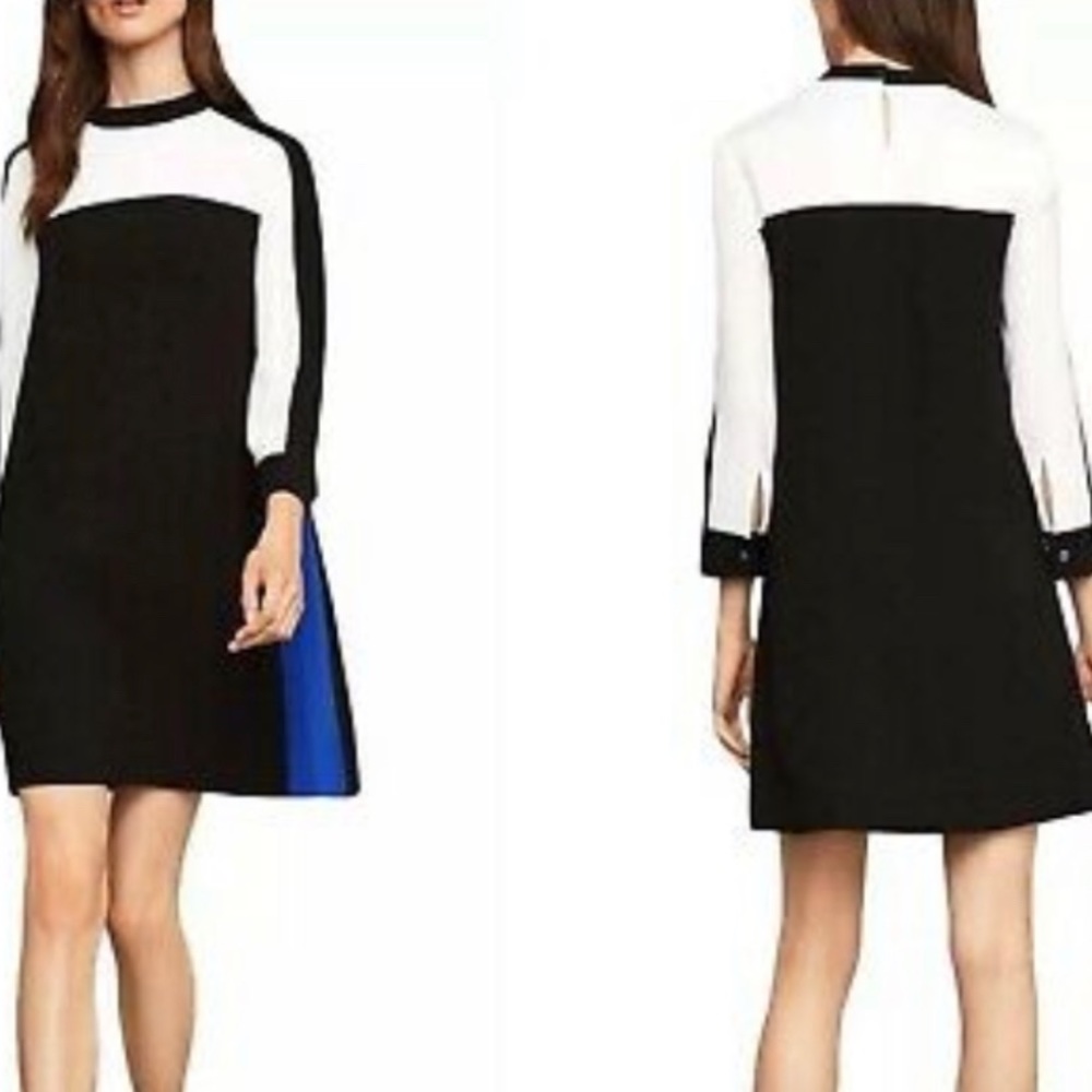 NWT! BCBGMAXAZRIA Stephanie colorblock dress. S